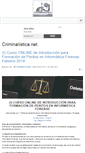 Mobile Screenshot of criminalistica.net